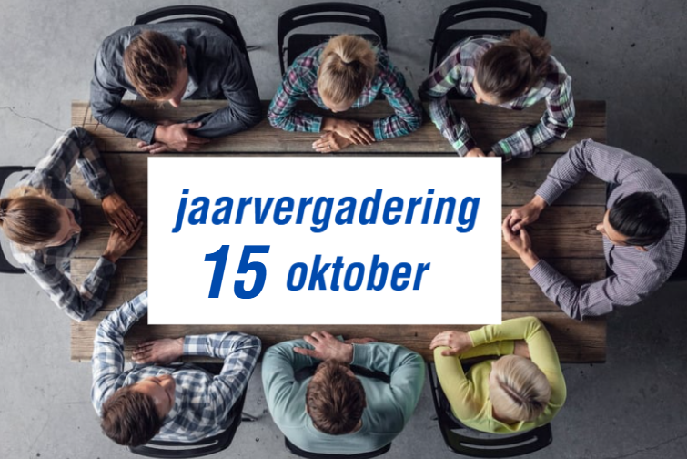 Jaarvergadering WWC woensdag 15 oktober 2025
